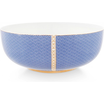 PIP Studio miska Royal Yerseke Wave modrá 23 cm