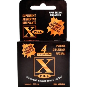 spX Секс стимулант "x pills" 4 таблетки
