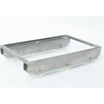 PK Group Nerezový vozík na přepravky E2