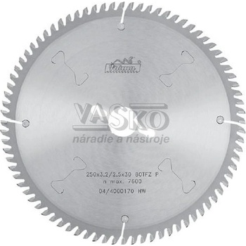 PILANA Pílový kotúč SK 250x3,2x30 z80 5387-11 TFZ P