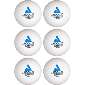 JOOLA Топчета за тенис на маса JOOLA Outdoor, 6бр