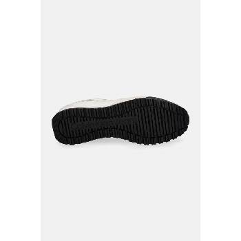 Calvin Klein Jeans Кожени маратонки Calvin Klein Jeans TOOTHY RUNNER IRREGULAR LINES в бяло (YM0YM00624)