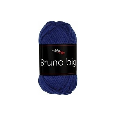 Vlna-hep Příze Bruno big 412 tmavě modrá