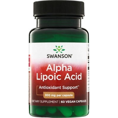Swanson Alpha Lipoic Acid 300 mg 60 kapslí
