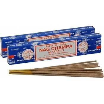 Satya vonné tyčinky Nag Champa Sai Baba 15 g
