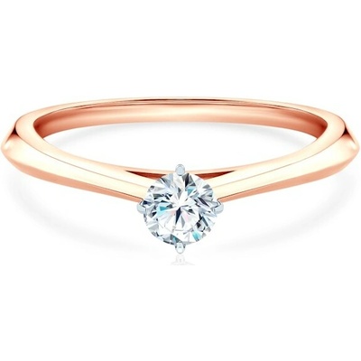 Savicki Zásnubný prsteň The Light dvojfarebné zlato laboratórny diamant DL R2 1 LAB RB