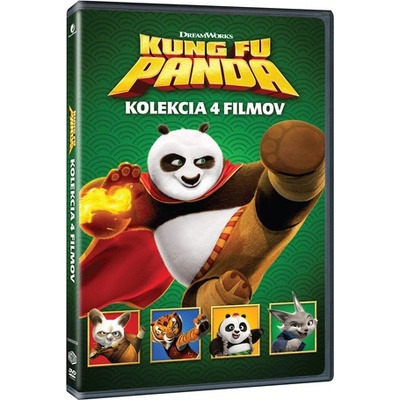 Kung Fu Panda kolekcia 1-4 4DVD SK