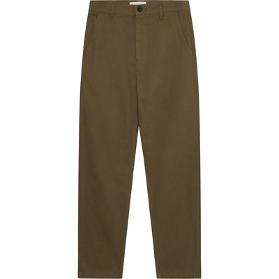 KnowledgeCotton Apparel Мъжки ежедневен панталон KnowledgeCotton Apparel Tim Heavy Canvas Pant Casual trousers - Burned Olive - размер 38 (007-4156-0118)