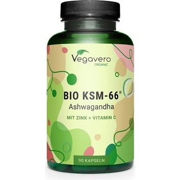 Vegavero Ашваганда + Цинк и Витамин С 90 капсули | Vegavero (VV-VITA-344)