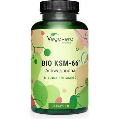 Vegavero Ашваганда + Цинк и Витамин С 90 капсули | Vegavero (VV-VITA-344)