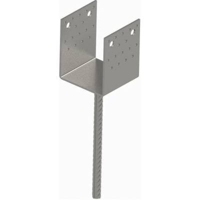 Bova Kotevní patka s trnem, 125 × 120 × 125 mm, ocel BV/P 14-02