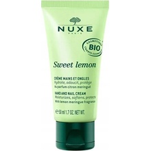 NUXE Sweet lemon BIO Krém na ruce a nehty 50 ml