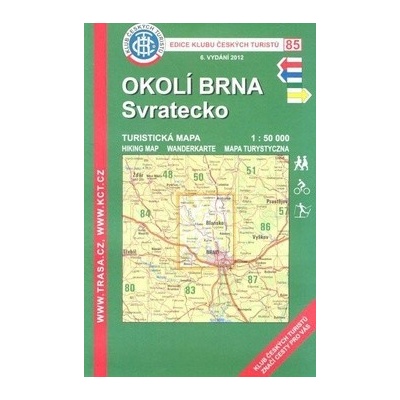 85 Okolí Brna Svratecko 1:50 000