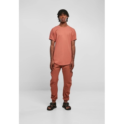 Urban Classics Мъжка дълга тениска в цвят праскова Urban Classics Long Shaped TeeUB-TB1561-04420 - Праскова, размер M