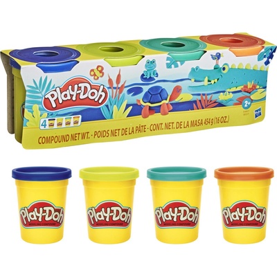 Play-Doh 4 kelímky zvířátka