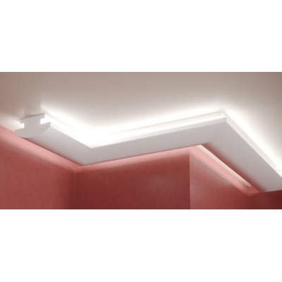 Ld-09 Декоративен профил за скрито led осветление ► 2метра (ld09)