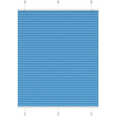 VidaXL Roleta plisé 105 x 150 cm modrá