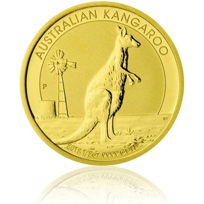 The Perth Mint Australia zlatá mince 50 AUD Australian Kangaroo 1/2 oz