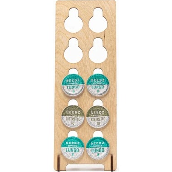 Image 1 of YOKI Дървена Поставка За 10 Капсули Nespresso Natural