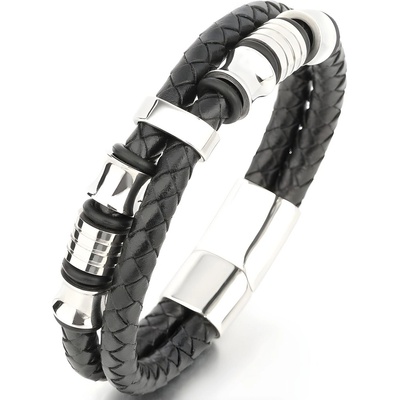 HARAHU Гривна ry-17934 - Черна / Сребриста kp17934 (ry-17934)