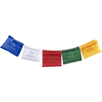 Tibetské modlitební vlaječky Avalokeshvara 20 x 24 cm 10ks