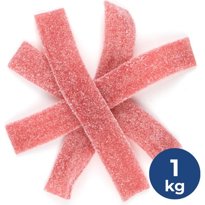 Nutsman Želé kyselé pásky jahoda velké 1 kg