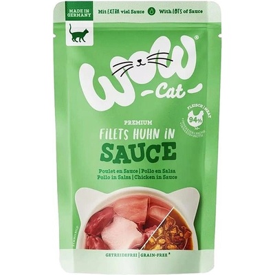 WOW Cat adult Sauce Kuracia 85 g