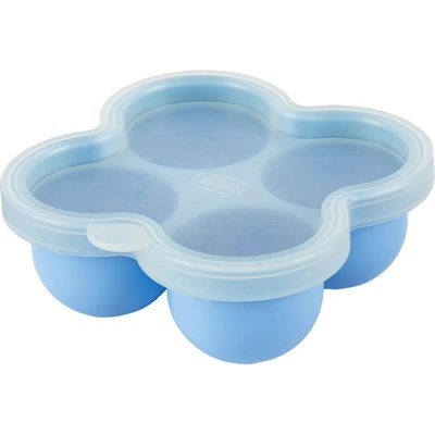 Chicco Multifunctional Food Storage Container Blue съд за храна 4x60ml