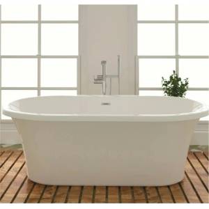 Inter Ceramic Свободностояща вана Inter Ceramic, бял акрил, 166x73.5 см (LB 1808 W)
