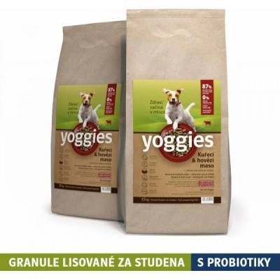 Yoggies s kuracím a hovädzím mäsom 30 kg