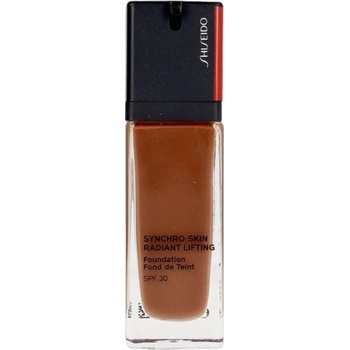 Shiseido Synchro Skin Radiant Lifting Foundation rozjasňujúci liftingový make-up SPF30 550 Jasper 30 ml