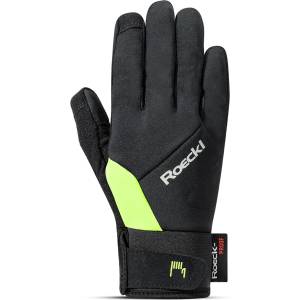 Roeckl Sports Детски ръкавици Roeckl Sports Kid's Reichenthal 2 Gloves - Black / Fluo Yellow - размер 5 (EU) (202-8811-0212)