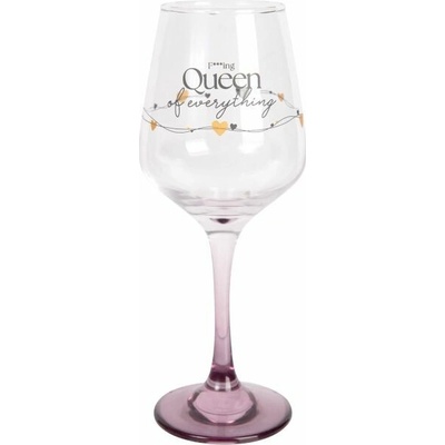 Albi Sklenice na víno Queen of everything 350 ml