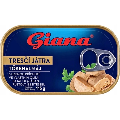 Giana Tresčia pečeň s údenou príchuťou 115g