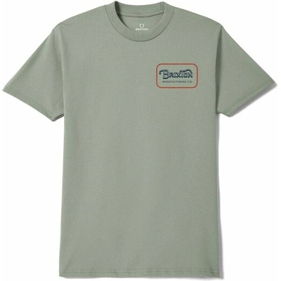 Brixton triko Grade S/S Std Desert Green/Dark Navy/Amber