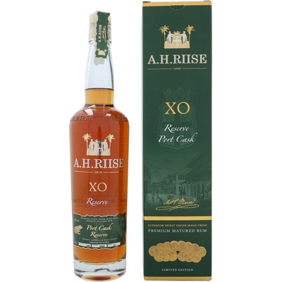 A.H. Riise XO Port Cask 45% 0,7 l (kartón)