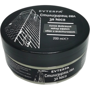 Evterpa гел за коса, За невероятна прическа, Мокър ефект, 200мл