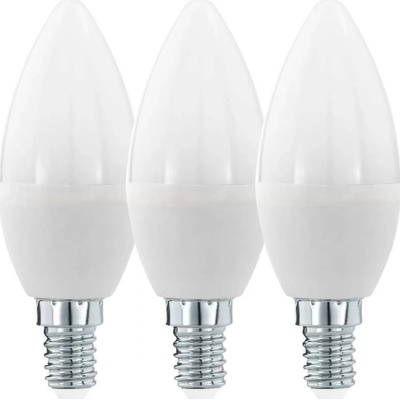 Eglo SADA 3x LED Žiarovka C37 E14/6W/230V 3000K
