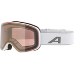 Alpina Ски маска Alpina Slope Q-Lite Mirror S2 (VLT 28%) Ski goggles - White Matt / Mirror Gold - размер One Size (417-4050-0111)
