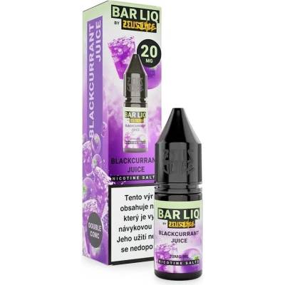 Zeus Juice Bar Salts Blackcurrant Juice 10 ml 20 mg