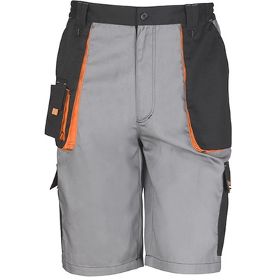 Result Unisex pracovné ľahké kraťasy R319X Grey