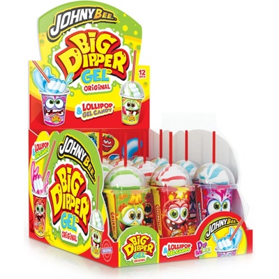 Johny Bee BIG DIPPER Lízátko ve tvaru šlehačky 600 g
