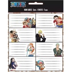 ONE PIECE Ученически етикети One Piece - 16 броя (775-25046)
