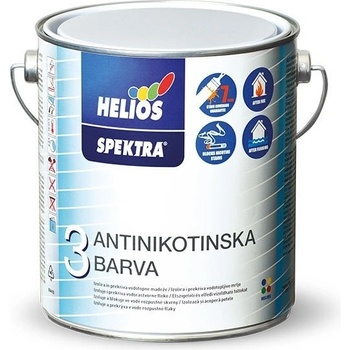 HG Helios Spektra Antimikróbna farba hygienická farba proti plesni biela 2,5 l