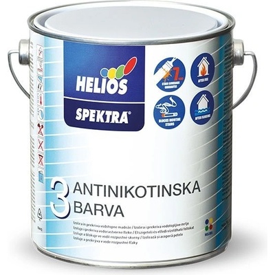 HG Helios Spektra Antimikróbna farba hygienická farba proti plesni biela 2,5 l