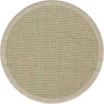 Ayyildiz Кръгъл килим за открито и закрито в цвят каки ø 160 cm Giza 1410 - Ayyildiz Carpets (GIZA1601601410GREEN)