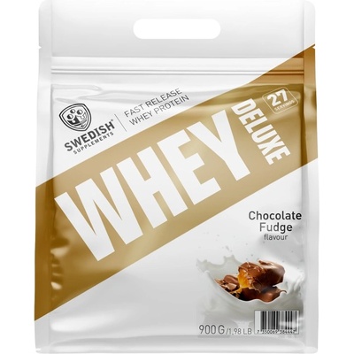 Swedish Supplements Whey Protein Deluxe [900 грама] Шоколадов фъдж