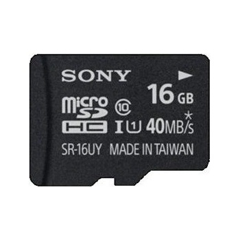 Sony microSDHC 16GB UHS-I U1 + adapter SR16UYA