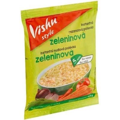 Vishu Style Instantná rezancová polievka zeleninová 60 g