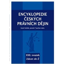 Encyklopedie českých právních dějin, XXII. svazek Zákon ob-Ž